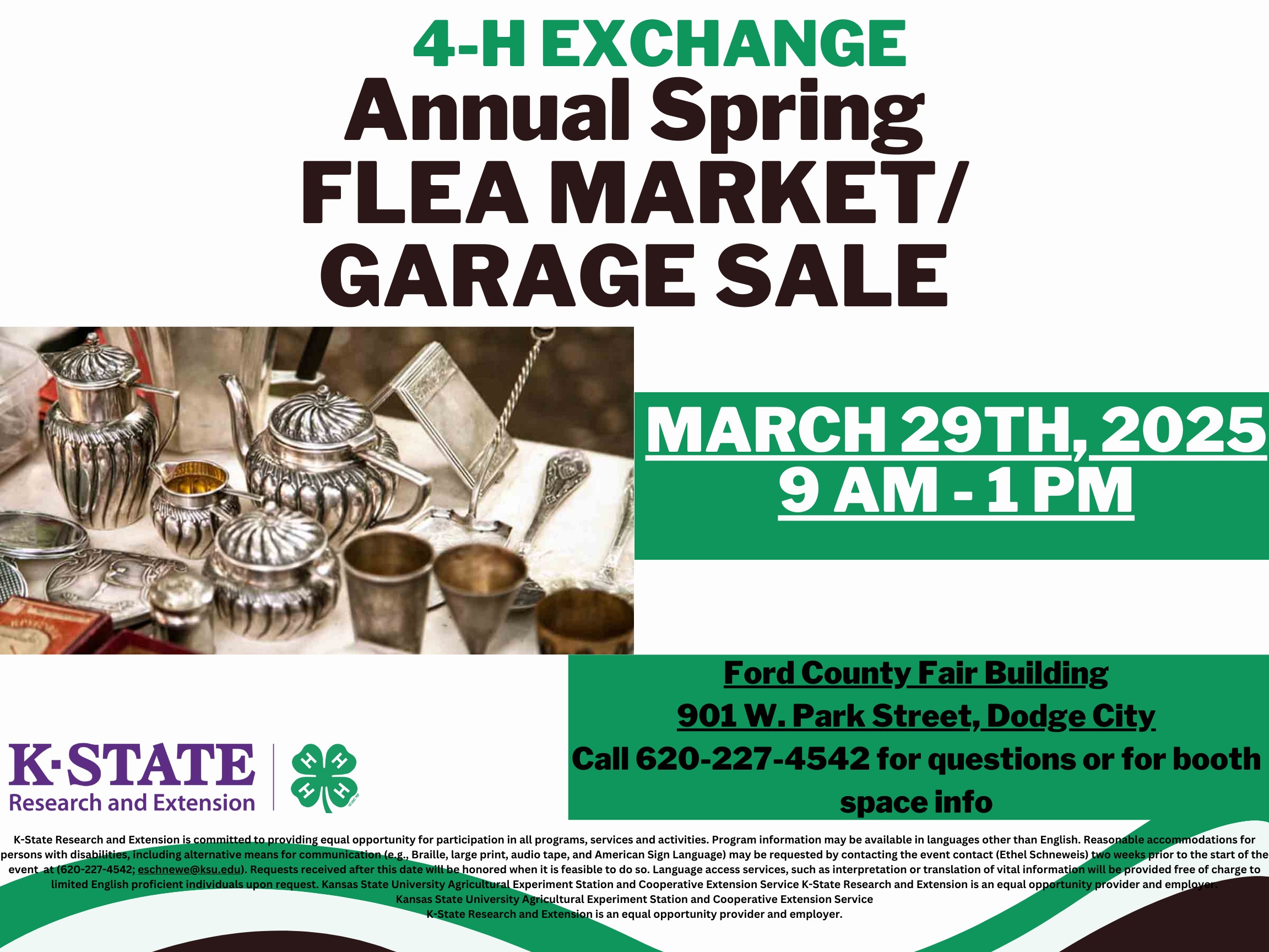 Spring flea market